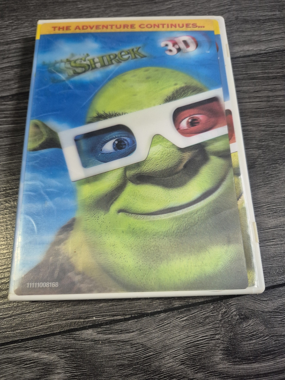 Shrek 3D DVD With 4 Pairs Glasses!!